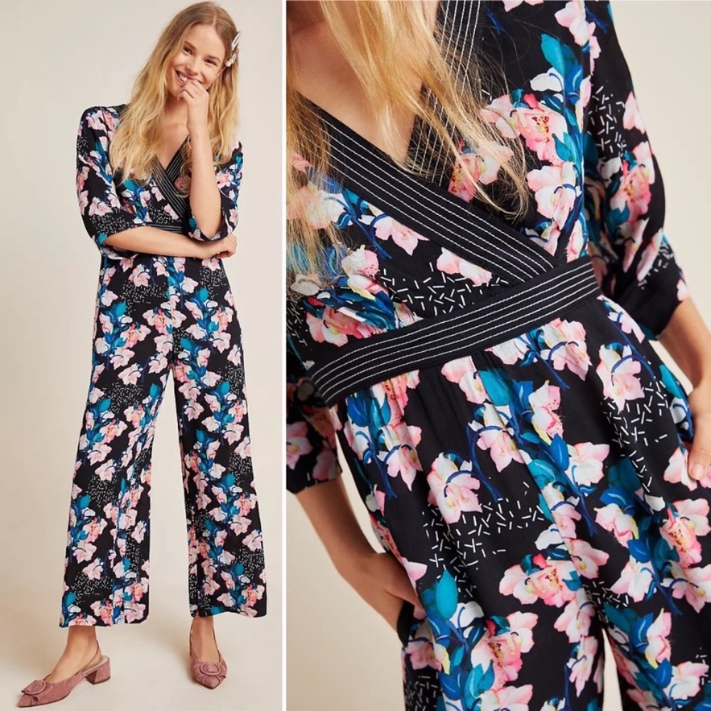 Anthropologie Wide-leg Jumpsuit Size 3X